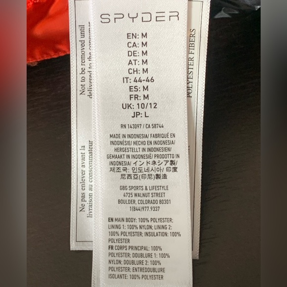 NWOT Spyder Women Hoodie Insulated Jacket. - Picture 8 of 13